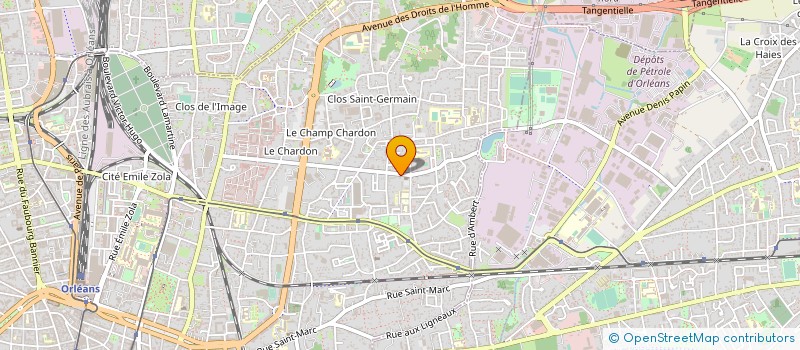 localisation de l'entreprise MONSIEUR FRANCOIS ROULLEAU à ORLEANS