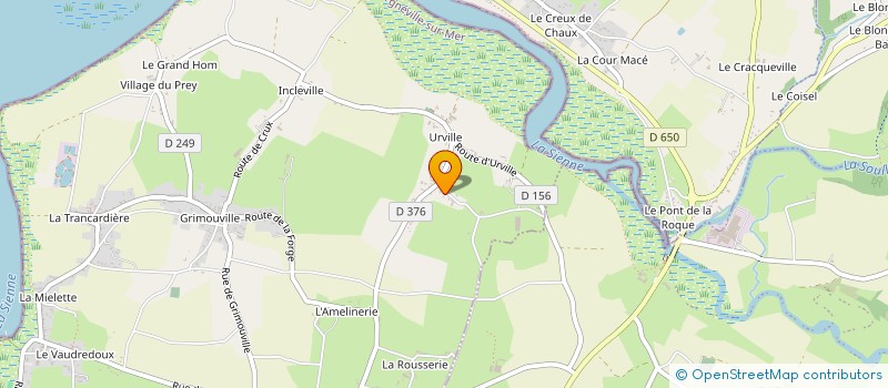 localisation de l'entreprise MONSIEUR FRANCOIS ROUPNEL  REGNEVILLE-SUR-MER