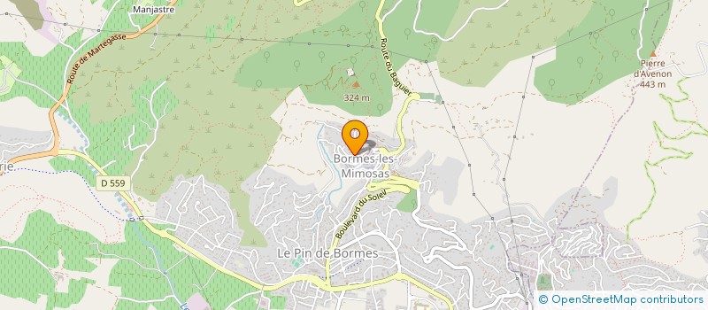 localisation de l'entreprise MONSIEUR FRANCOIS ROUQUEROL à BORMES-LES-MIMOSAS