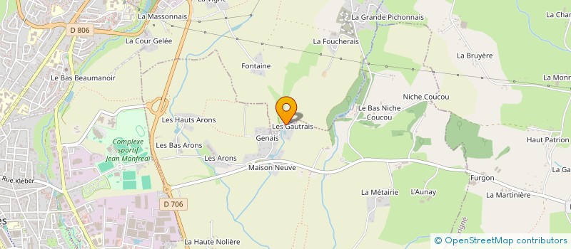 localisation de l'entreprise MONSIEUR FRANCOIS ROUSSEAU  BEAUCE