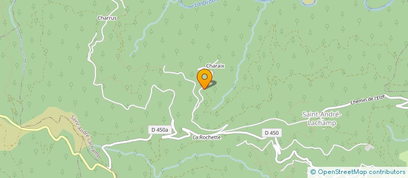 localisation de l'entreprise MONSIEUR FRANCOIS ROUSSEL  SAINT-ANDRE-LACHAMP