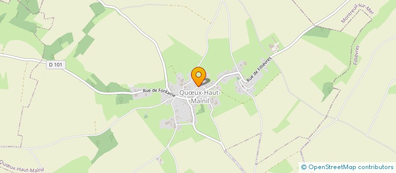 localisation de l'entreprise MONSIEUR FRANCOIS ROUSSEL  QUUX-HAUT-MAINIL