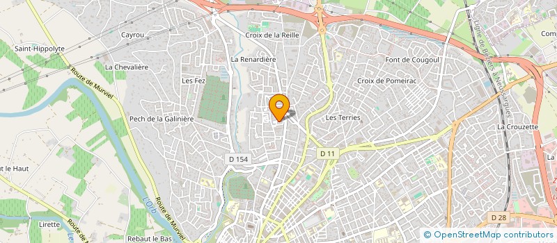 localisation de l'entreprise MONSIEUR FRANCOIS ROUTYA à BEZIERS