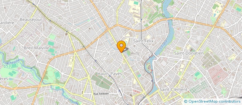 localisation de l'entreprise MONSIEUR FRANCOIS ROUX à NANTES