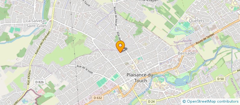 localisation de l'entreprise MONSIEUR FRANCOIS ROUX  TOULOUSE