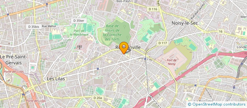 localisation de l'entreprise MONSIEUR FRANCOIS ROUX à ROMAINVILLE