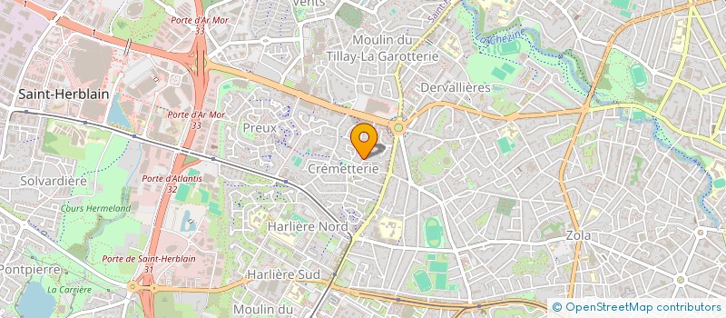 localisation de l'entreprise MONSIEUR FRANCOIS RUAUD à SAINT-HERBLAIN
