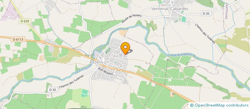 localisation de l'entreprise MONSIEUR FRANCOIS RUBIO à PEZENS