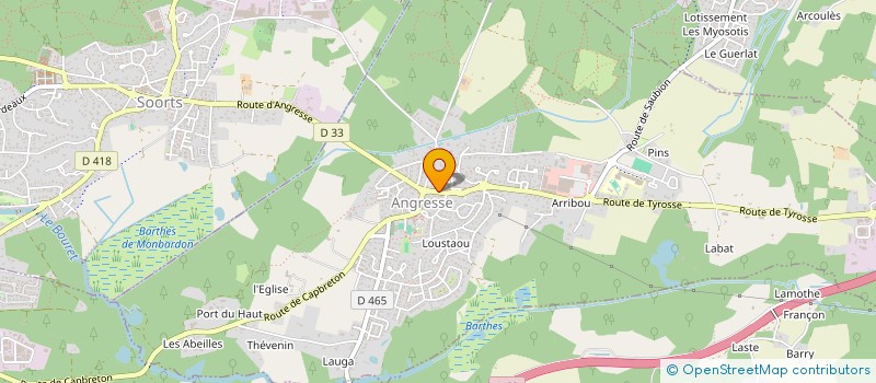 localisation de l'entreprise MONSIEUR FRANCOIS RUIS à ANGRESSE