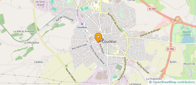 localisation de l'entreprise MONSIEUR FRANCOIS RUNEMBERT à LOUDEAC