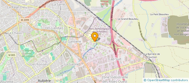 localisation de l'entreprise MONSIEUR FRANCOIS SABY  CLERMONT FERRAND