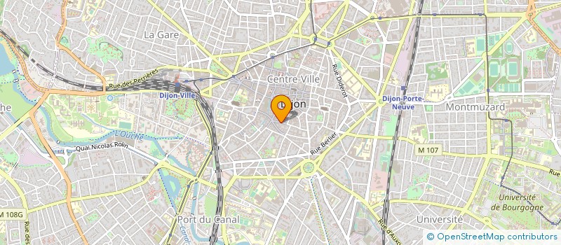 localisation de l'entreprise MONSIEUR FRANCOIS SACLIER  DIJON