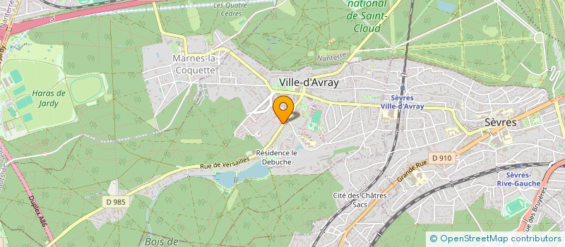 localisation de l'entreprise MONSIEUR FRANCOIS SADOT à VILLE-D'AVRAY