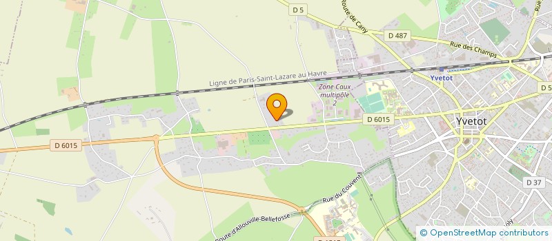 localisation de l'entreprise MONSIEUR FRANCOIS SAGE  VALLIQUERVILLE