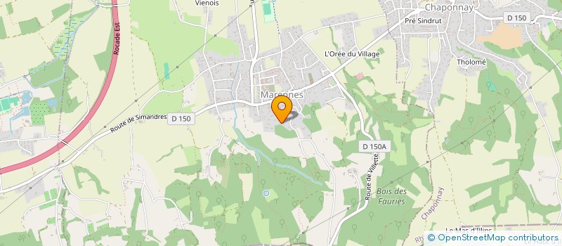 localisation de l'entreprise MONSIEUR FRANCOIS SAINT LOUP  MARENNES