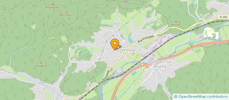 localisation de l'entreprise MONSIEUR FRANCOIS SAINT-MARC  LUTZELHOUSE