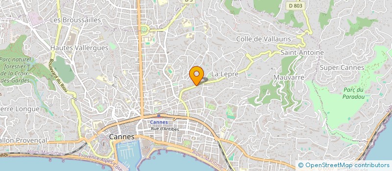 localisation de l'entreprise MONSIEUR FRANCOIS SALASC à CANNES