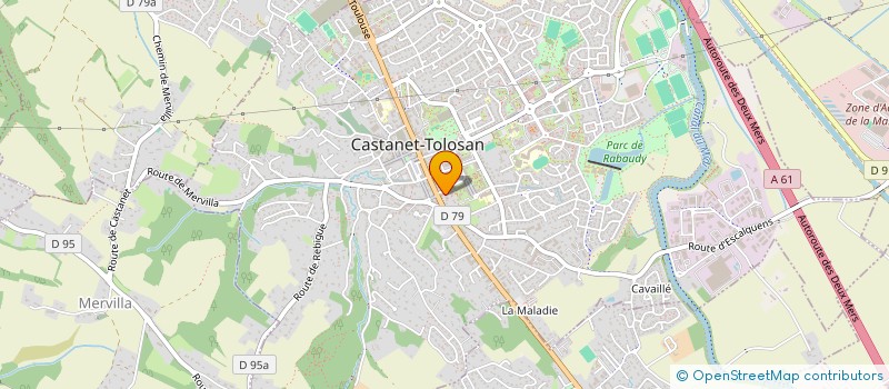 localisation de l'entreprise MONSIEUR FRANCOIS SALAZAR à CASTANET-TOLOSAN