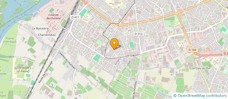 localisation de l'entreprise MONSIEUR FRANCOIS SALEMBIER  ANGERS
