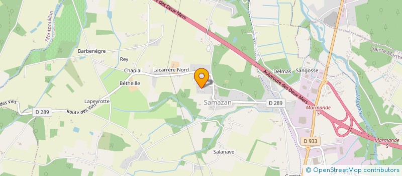 localisation de l'entreprise MONSIEUR FRANCOIS SALINIER  COCUMONT