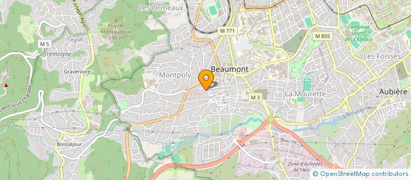 localisation de l'entreprise MONSIEUR FRANCOIS SALMONT à BEAUMONT