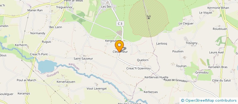 localisation de l'entreprise MONSIEUR FRANCOIS SALOU à KERLOUAN