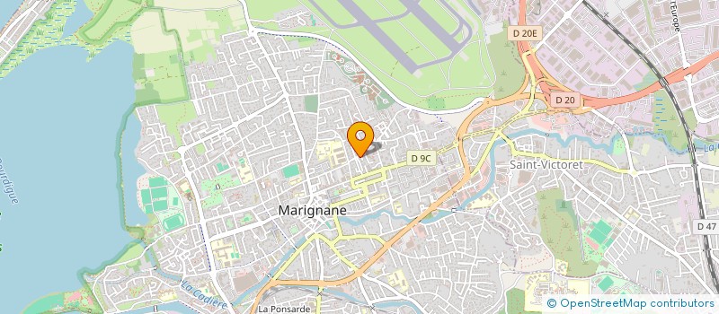localisation de l'entreprise MONSIEUR FRANCOIS SALVADOR  MARIGNANE