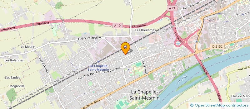 localisation de l'entreprise MONSIEUR FRANCOIS SAMSON à LA CHAPELLE-SAINT-MESMIN