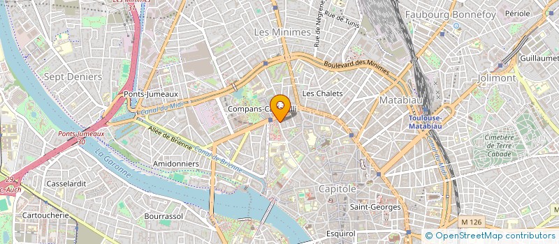 localisation de l'entreprise MONSIEUR FRANCOIS SANCHEZ à TOULOUSE