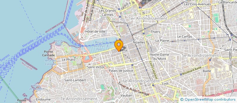 localisation de l'entreprise MONSIEUR FRANCOIS SANTIAGO à MARSEILLE 1ER