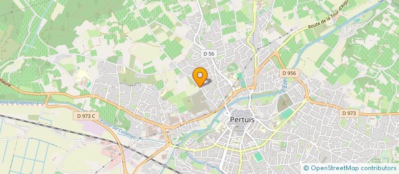 localisation de l'entreprise MONSIEUR FRANCOIS SANTIAGO  PERTUIS