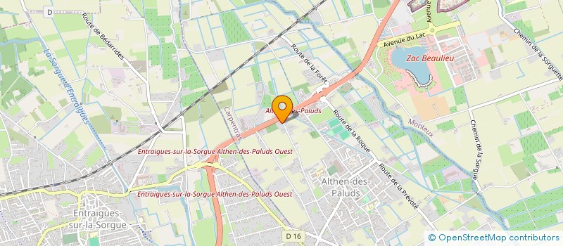 localisation de l'entreprise MONSIEUR FRANCOIS SARKOZY  ALTHEN-DES-PALUDS