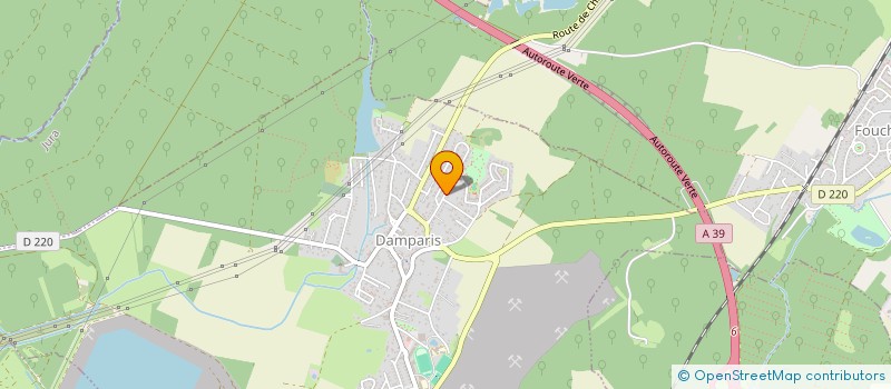 localisation de l'entreprise MONSIEUR FRANCOIS SATORY  DAMPARIS