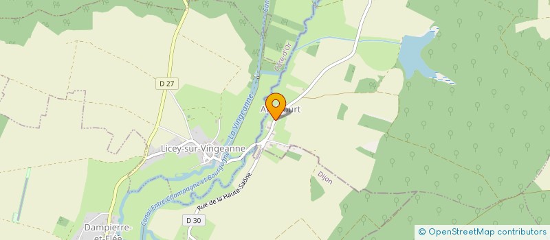 localisation de l'entreprise MONSIEUR FRANCOIS SATORY  ATTRICOURT