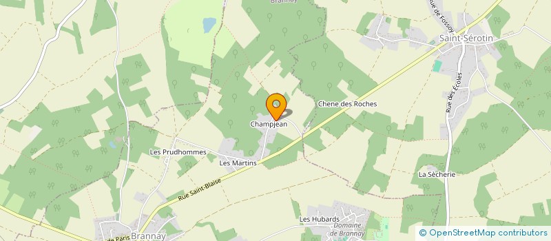 localisation de l'entreprise MONSIEUR FRANCOIS SAUVAL  BRANNAY