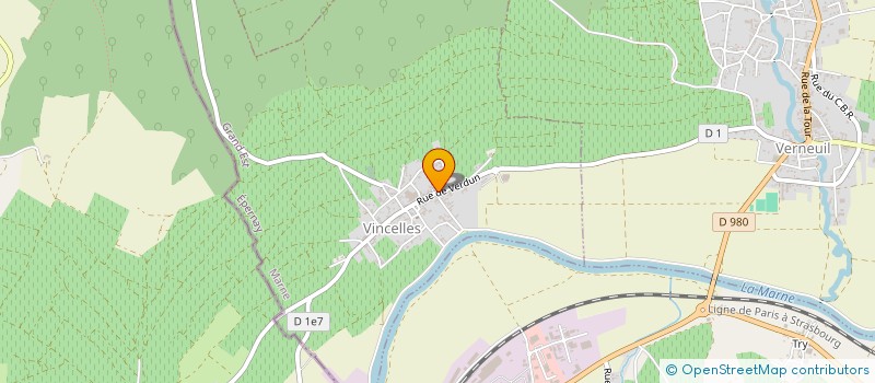 localisation de l'entreprise MONSIEUR FRANCOIS SAVART  VINCELLES