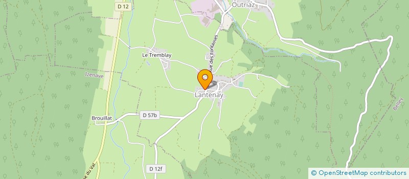localisation de l'entreprise MONSIEUR FRANCOIS SAVEY à LANTENAY