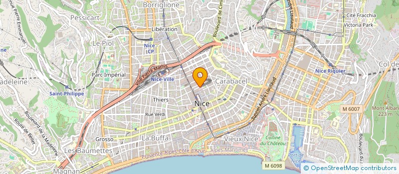 localisation de l'entreprise MONSIEUR FRANCOIS SAWARYN à NICE