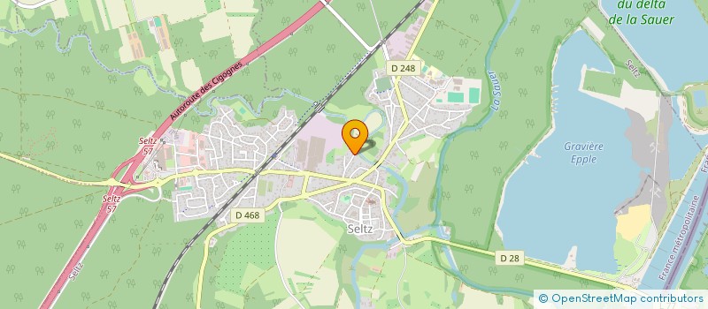 localisation de l'entreprise MONSIEUR FRANCOIS SCHALBER  SELTZ