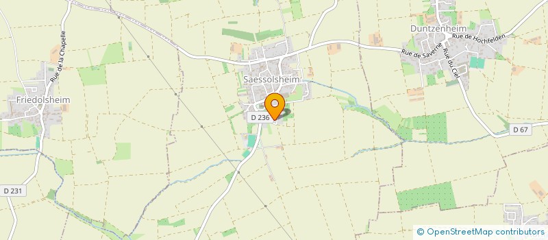 localisation de l'entreprise MONSIEUR FRANCOIS SCHARSCH  SAESSOLSHEIM