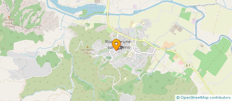 localisation de l'entreprise MONSIEUR FRANCOIS SCHEJBALT à ROQUEBRUNE-SUR-ARGENS