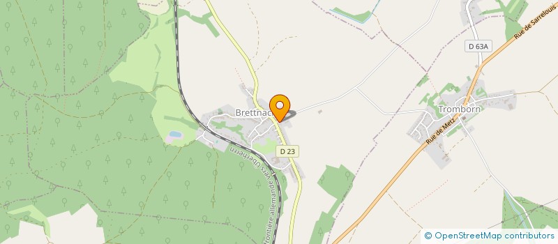 localisation de l'entreprise MONSIEUR FRANCOIS SCHMITT  BRETTNACH