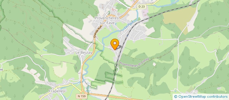 localisation de l'entreprise MONSIEUR FRANCOIS SCHNEIDER à PROVENCHERES-ET-COLROY