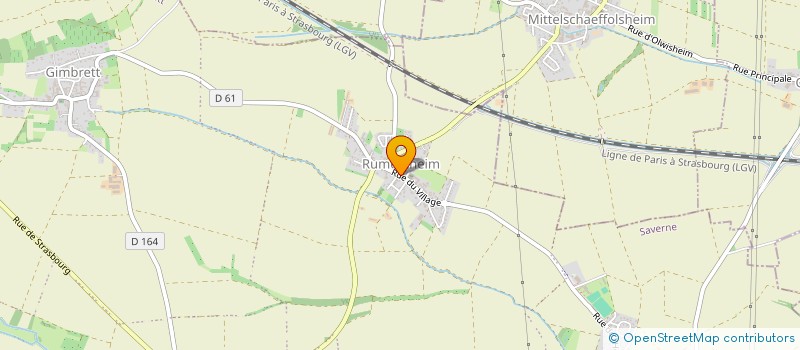 localisation de l'entreprise MONSIEUR FRANCOIS SCHOSSIG  WIWERSHEIM