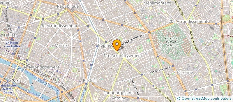 localisation de l'entreprise MONSIEUR FRANCOIS SCHWEBEL  PARIS