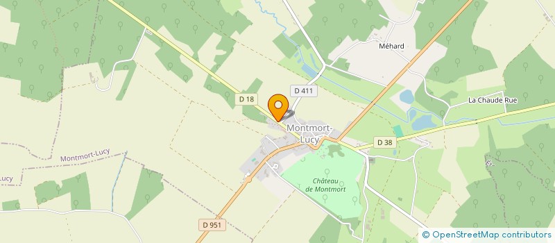 localisation de l'entreprise MONSIEUR FRANCOIS SCIEUR  MONTMORT-LUCY