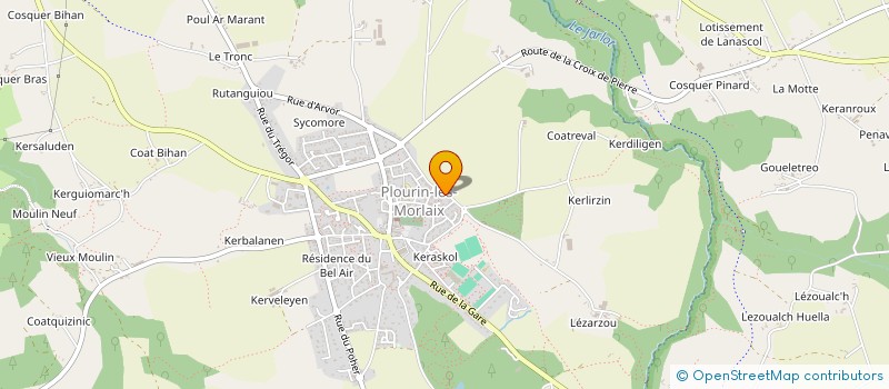 localisation de l'entreprise MONSIEUR FRANCOIS SCOUARNEC à PLOURIN-LES-MORLAIX