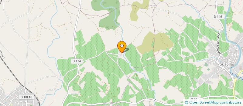 localisation de l'entreprise MONSIEUR FRANCOIS SEBASTIAN  MAGALAS