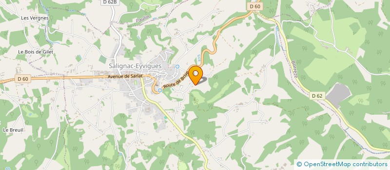 localisation de l'entreprise MONSIEUR FRANCOIS SEEGERS  JAYAC