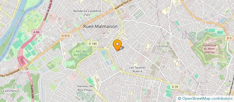 localisation de l'entreprise MONSIEUR FRANCOIS SEGURET à RUEIL-MALMAISON